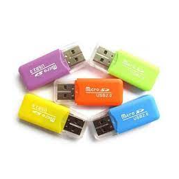 Lot de 2 Adaptateur USB pour carte SD