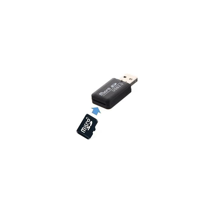 Lot de 2 Adaptateur USB pour carte SD